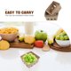 thumbnail image 3 of unbranded 24Ud Cestas Beige Para Y Verduras Con Práctico Para Almacenamiento En Cocina, 3 of 6