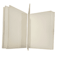 thumbnail image 3 of Leather Cover 4x6 Blank Diary & Journal, Lockable, 100 Pages, 3 of 4