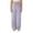 #Purple, variant on DPTALR Women's Drawstring Waist Wide-Leg Pants in Soft Brushed Fabric,Pink,Size L
