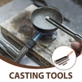 thumbnail image 3 of HEATSHAKING European Design Metal Mold with Wooden Handle for Jewelry Melting and Casting, 3 of 8