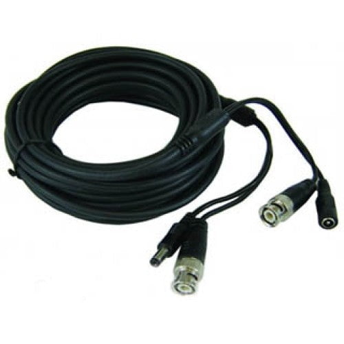 CA1084-50 - BNC CABLE RG59-CCTV POWER 50FT BLACK