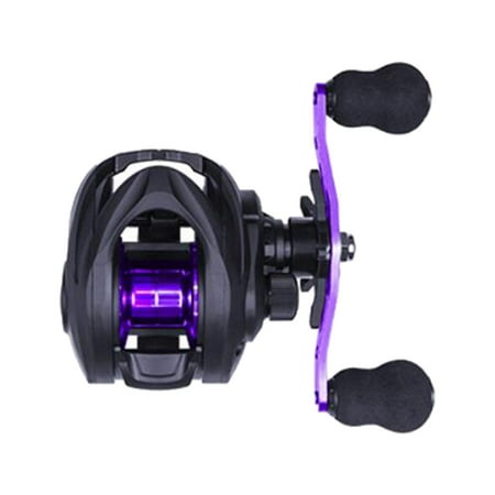 Siruishop High Speed Baitcasting Reels 6.3: Saltwater L/R Hand Metal 8kg Max Drag Fishing Right Hand Other 12cmx12cmx8.5cm