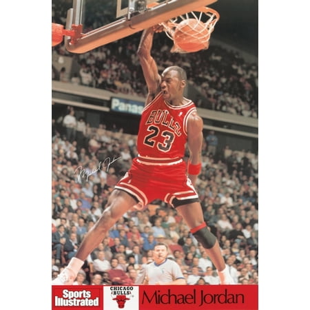 - Michael Jordan SI SI -Chicago Bulls Poster Poster Print