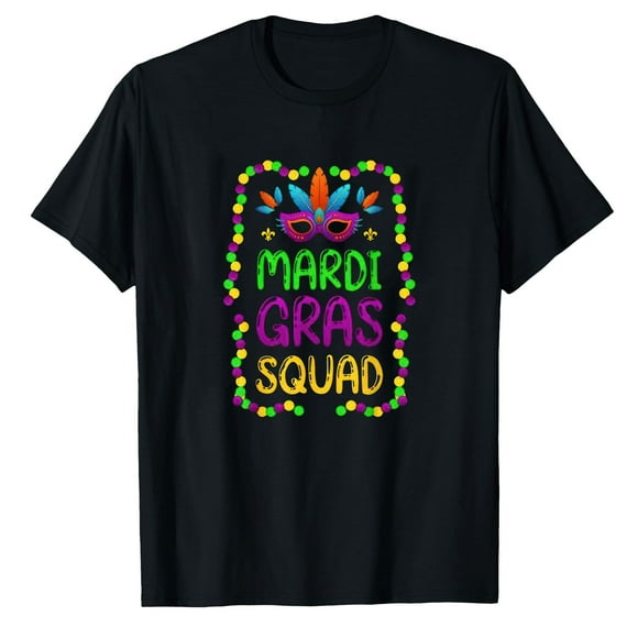 AALJY Mardi Gras Squad for a Mardi gras Fan Carnival Mardi Gras T-Shirt