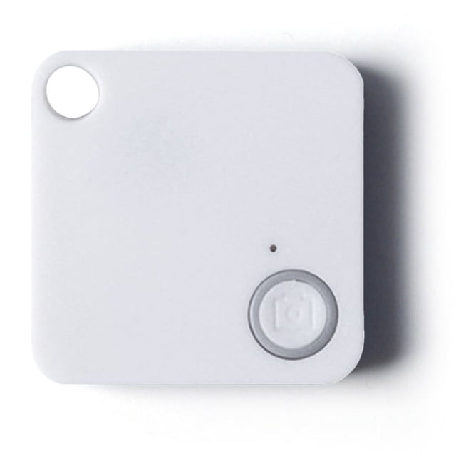 ZheElen Positioning Tracker Loss Preventer Bluetooth-compatible Reminder Anti-Lost Wallet Key Pet Finders Professional Practical Locator White