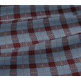 thumbnail image 4 of oneOone Cotton Jersey Grayish Blue Fabric Gingham Check Quilting Supplies Print Sewing Fabric By The Yard 58 Inch Wide, 4 of 4