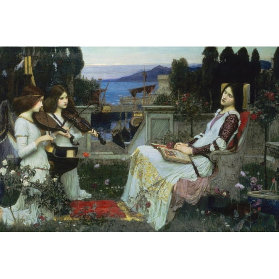 Art.com Saint Cecilia Giclee Print by John William Waterhouse, 24" x 16"