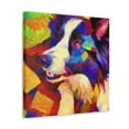 thumbnail image 2 of Border Collie in Fauves - Canvas, 2 of 10