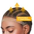 thumbnail image 3 of Red by Kiss HD Invisible Wig Cap | Seamless Ultra-Sheer Wig Cap – 2 pcs – Choose Color, 3 of 8