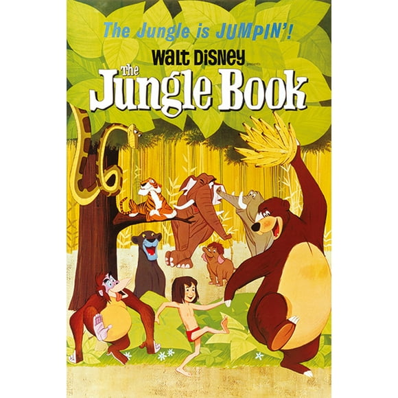 Poster - Studio B - Jungle Book - Jumpin 36x24" Wall Art P3863