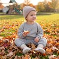 thumbnail image 7 of Toddler Boys Girls Sweatsuit 2 Piece Outfits Long Sleeve Crew Neck Sweatshirt and Sweatpants Fall Athletic Set for Girls,Gray,100, 7 of 7