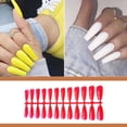 thumbnail image 3 of Seitruly Uñas postizas largas, cortas y encantadoras, accesorios de belleza para manicura de uñas postizas para el hogar, puntas de arte de manicura Juegos de manicura Sangre roja Seitruly CE013543-09B, 3 of 5