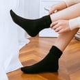 thumbnail image 6 of Segolike Ski Thermal Socks Winter Calcetines Short for Women Men - Black, 6 of 7