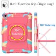 thumbnail image 3 of Jiahe Cover For Apple iPad 10th Generation 2022 10.9 inch,Shockproof 360? Rotating Multi Function Handle Ring Shoulder Strap with Pen Holder,M, 3 of 8