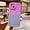Purple/Gray, variant on Case for iPhone 14 Pro,iPhone 14 Pro Case,Gradient Cute Curly Wave Frame Shape Shockproof Bumper Soft Silicone Protective Phone Case for iPhone 14 Pro,6.1 inch 2022 (Green/Blue)