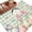Pink Green, variant on Large Area Rugs for Living Room Bedroom, Easter 6'x9' Rug Washable Carpet Runner Indoor Outdoor, Spring Rabbit Feet Wildflowers Eggs Green Lattice Non Slip Floor Mats Rug for Kitchen, Playroom