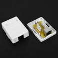 thumbnail image 3 of HLONK 2pcs Desktop Junction Box RJ45 CAT6 Single Port Shielded Networks Wiring Surface Mounted  High-Speed Data Transfer & Networking Solution for Home & Office, 3 of 9