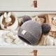 thumbnail image 4 of Lindo gorro de punto para bebé con bordado de doble corazón y doble ovillo de lana | Gorro de invierno suave y cálido para bebés y niños pequeños | Accesorio cómodo y acogedor para recién nacidos, 4 of 5