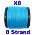 thumbnail image 3 of Reaction Tackle Braided Fishing Line - 8 Strand Sea Blue 10LB 1000yd, 3 of 7