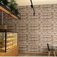 thumbnail image 4 of S4Sassy Rustic Wood Wallpaper - Commercial Space Wall Covering, 25" X 120" Self-Adhesive Plain Vinyl Wallpaper, Decorative Walls Wrap, Easy Diy Wall Covering For Retail, Office Spaces - Brown, 4 of 7