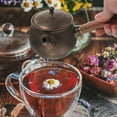 thumbnail image 3 of Tea Brew Pot Side Handle Tea Pot Antique Style Tea Making Pot Chinese Tea Pot Decorative Teapot, 3 of 8