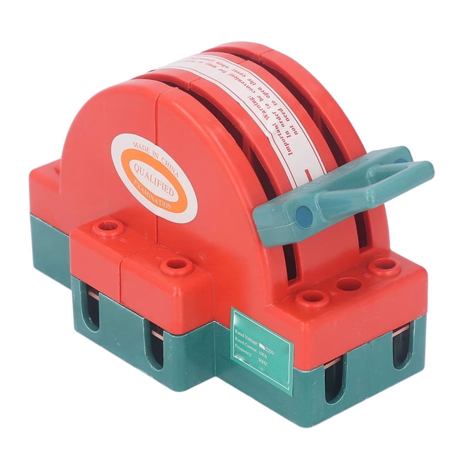 Interruptor De Cuchilla De Desconexión ANGGREK Interruptor Seccionador De Alimentación Dual AC220V 100A