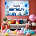 thumbnail image 7 of Yatrandify Colorful Design Happy Birthday Banner Decorative Elements Celebration Decor Star Theme for Birthday Party Indoor Decoration Photo Shoot, 7 of 7