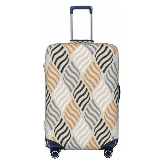 Travel Luggage Cover Protector - Geometric Anti-Scratch Suitcase Covers Fits 18-32 Inch Luggage