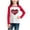 Red #C, variant on Kids Long Sleeve Tops Valentines Day Gifts Boys Girls Crewneck Raglan Shirt Love Heart Print Spring Casual Tees (7-8 Years, Red)