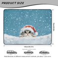 thumbnail image 6 of KUIFORTI Christmas Cat SUV Trunk Mat 29" x 39" Durable Polyester Automotive Trunk Protection Mat Easy to Clean Anti-Slip Cargo Liner for Daily Driving & Travel, 6 of 6