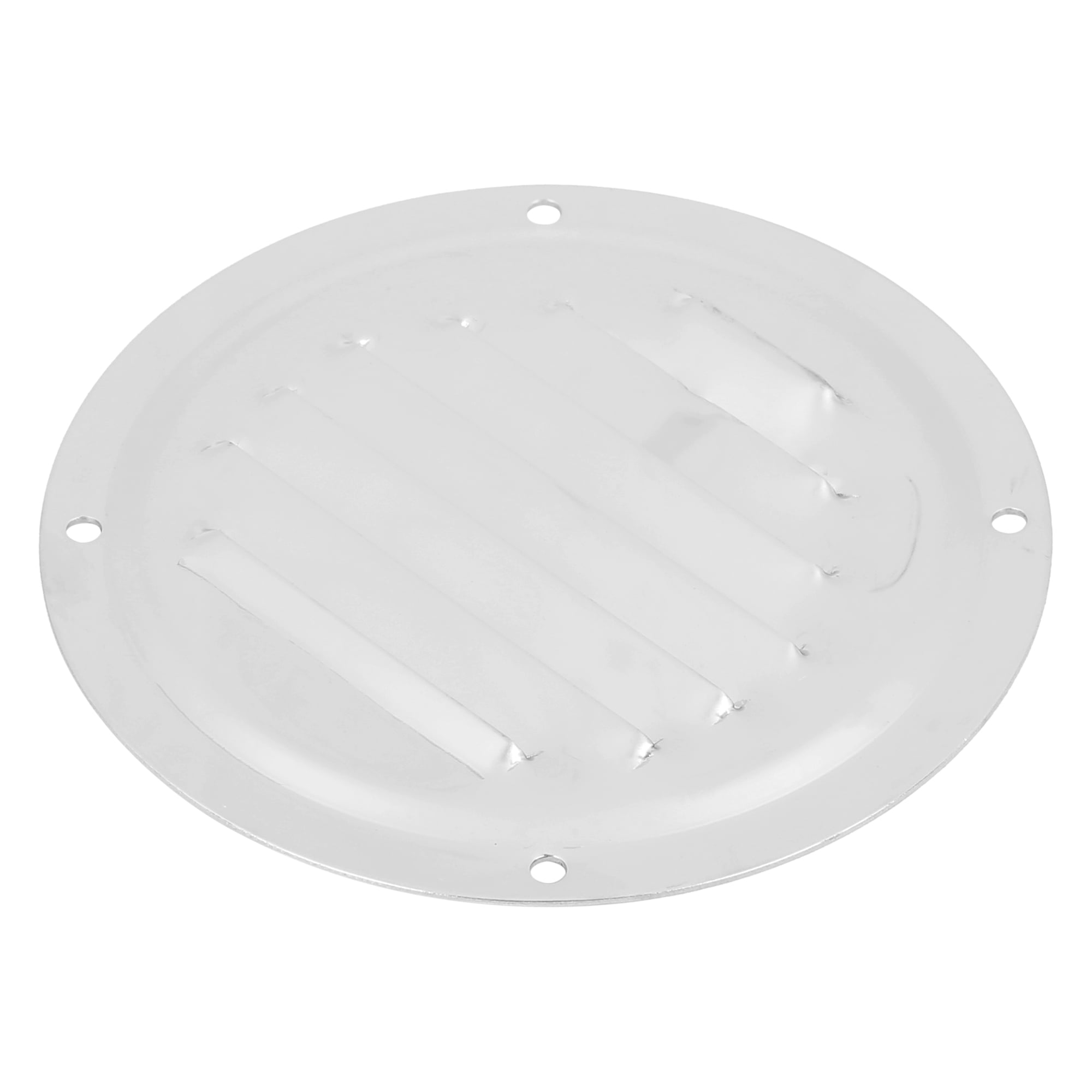 Unique Bargains 2pk 5 Inch Round Marine Boat Louvered Ventilation Vent Venting Panel Cover