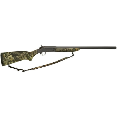 H&R 72142 Pardner Turkey B/O 12ga 24 In. 3.5 In. Fixed Realtree Hardwoods Wood Blued Shotgun