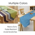 thumbnail image 7 of Burlap Farmhouse Cotton Linen Table Runner, Rustic WovenTable Runner for Dining, Kitchen, Holiday, Halloween, Christmas, Party,12x70 inch, 7 of 7