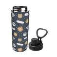thumbnail image 2 of Pofeuu Cartoon Animals Print 18oz Sports Insulated Kettle Stainless Steel Vacuum Water Bottle Leakproof Sport Flask, 2 of 7
