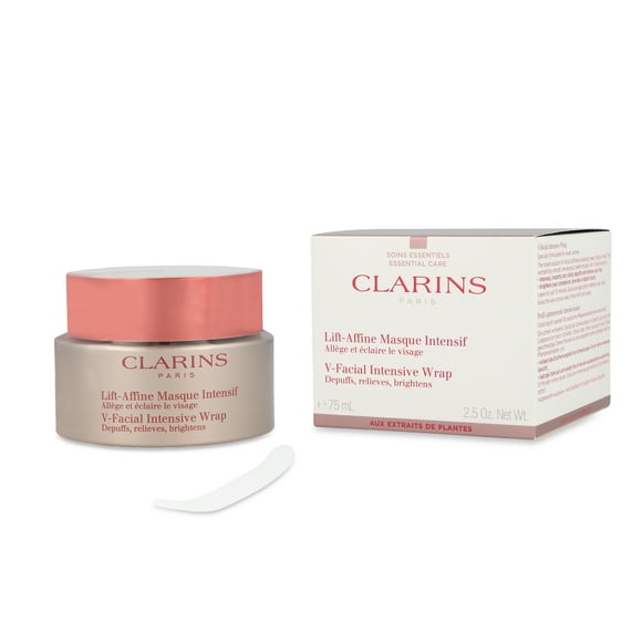 Mascarilla Facial Intensive Wrap Clarins Mascarilla Sos Para Unos Rasgos Más Definidos Y Un Rostro Más Luminoso