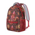 thumbnail image 3 of Exotic Paisley Artwork Waterproof Backpack - Vintage Boho Design & Spinal Support for Students, 3 of 6