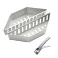 thumbnail image 1 of 2 piezas de cestas de carbón, contenedor de carbón, cesta de parrilla de carbón para barbacoa portátil, liviana y resistente para la parrilla 08 mm de espesor, 1 of 8