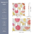 thumbnail image 2 of Yayeee Toggle Light Switch Wall Plate 3-Gang 6.37"x4.48" Decorative Outlet Cover, White Grapefruit Slices, 2 of 7