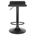 thumbnail image 4 of Winsome Obsidian Adjustable Swivel Stools, 2-Pc Set, Black, 4 of 9