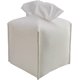thumbnail image 1 of Soporte cuadrado ZHAOCHENG Caja de pañuelos de cuero PU Blanco, 1 of 5