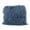 Blue-Grey, variant on Ivory Color Real Mongolian Lamb Fur Pillow, Includes Pillow Filling.  20 Inch  Square