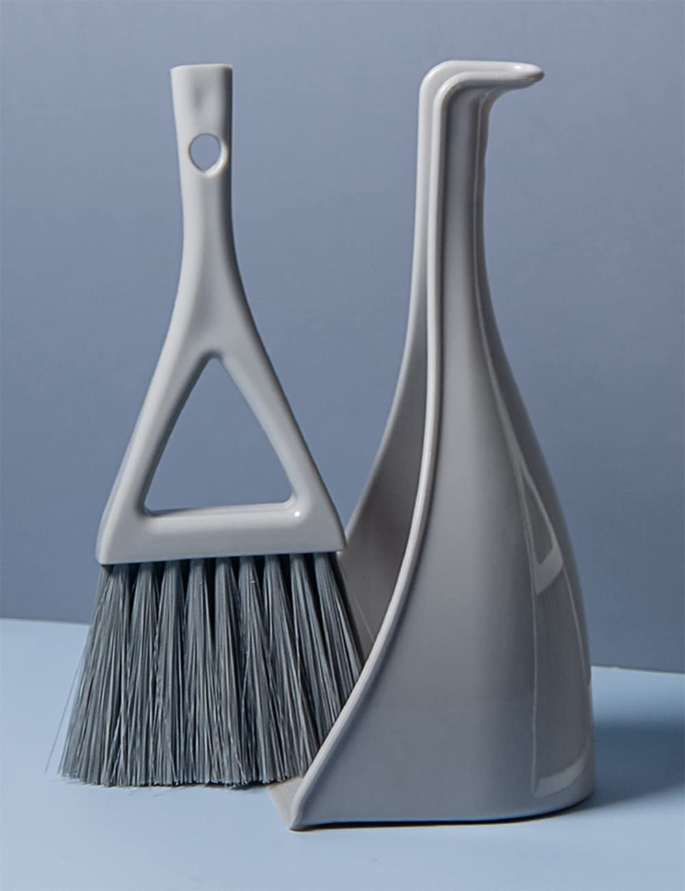 Small Broom and Dustpan Set,Mini Handheld Dust pan with Cleaning Brush –  KeFanta