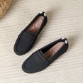 thumbnail image 4 of Women's Slip-On Loafers - Comfortable Work Flats for Dressy Casual & Walking, 4 of 11