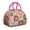 Rose-red-9, variant on Hippie Style Lunch Tote – Insulated Reusable Bag, Bohemian Cooler for Commuting, Travel & Healthy Eating