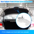 thumbnail image 3 of Unique Bargains No.68110603AA Rear Tailgate Trunk Lift Gate Latch Lock Actuator for Dodge Durango 2014-2023, 3 of 7