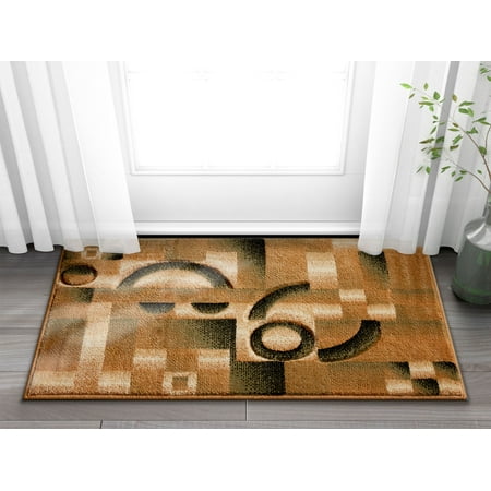 Well Woven Primo Shapes Modern Geometric Boxes Lines Hand Carved Modern Area Rug Easy to Clean Stain Fade Resistant Contemporary Thick Soft (Best Way To Clean Area Rugs)