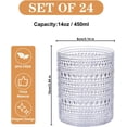thumbnail image 2 of Vaso plástico hobnail 14 oz vaso plástico desechable vaso plástico para fiestas, 2 of 8