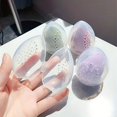 thumbnail image 2 of chock Protective Makeup Sponge Travel Case - Breathable Beauty Blender Holder with Clear Storage Box, 2 of 5