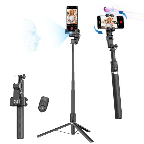 Trípode de seguimiento facial automático AOCHUAN M2Pro para iPhone y Android