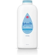 JOHNSON'S Aloe & Vitamin E Powder With Natural Cornstarch, 22 oz (Pack of 6)